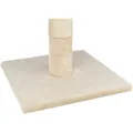Weiteres Produktbild BEANA Kratzbaum mit Lehne, 9 cm / 69 cm, Sisal/Plüsch, beige