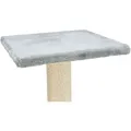 Weiteres Produktbild BEANA Kratzbaum mit Lehne, 9 cm / 69 cm, Sisal/Plüsch, grau