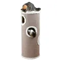 Weiteres Produktbild Kratzrolle für Katzen TOWER EDOARDO grau/creme 100 cm