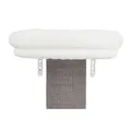 Kratzbaum ACADIA, 3 Pfosten, an der Wand montierbar, 160 cm, grau