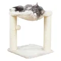 Kratzbaum BAZA zwei Pfosten mit Liege 50cm - Creme