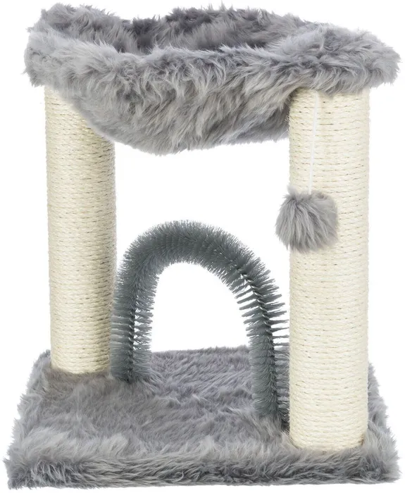 Hauptproduktbild Škrabadlo BAZA s lůžkem a kartáčem, 50 cm, šedá