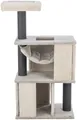 Weiteres Produktbild Kratzbrett JULIANO, 2 Ebenen, 115 cm, grau