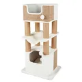 Weiteres Produktbild Kratzbaum LUCANO XXL 110 cm weiß/beige