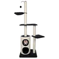Weiteres Produktbild Kratzbaum MAGUEDA 192 cm, schwarz - AUSVERKAUFT