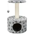 Weiteres Produktbild Kratzbrett TOLEDO 61 cm, - grau mit Pfoten