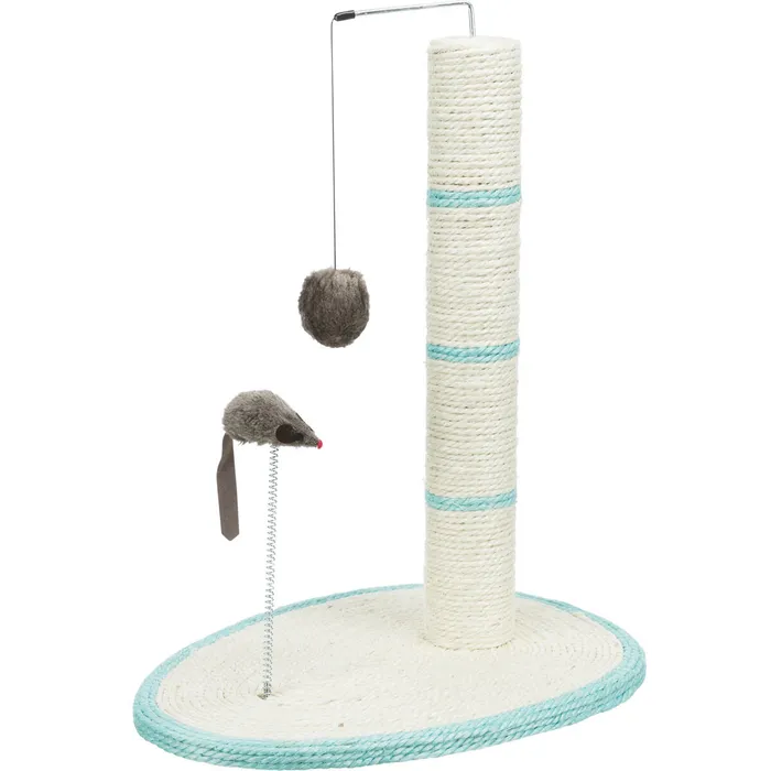 Hauptproduktbild Škrábadlo válec 50cm+míč, myš+pružina na podestě 40x30cm
