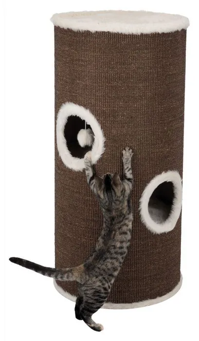 Hauptproduktbild Škrábadlo VITUS Cat Tower, 115 cm, hnědo/krémové