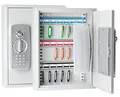Schlüsselbox mit elektronischem Schloss, Kapazität 21 Stück, WEDO