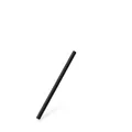 Papiertrinkhalm schwarz `JUMBO` durchmesser 8mm x 15cm [100 St.]