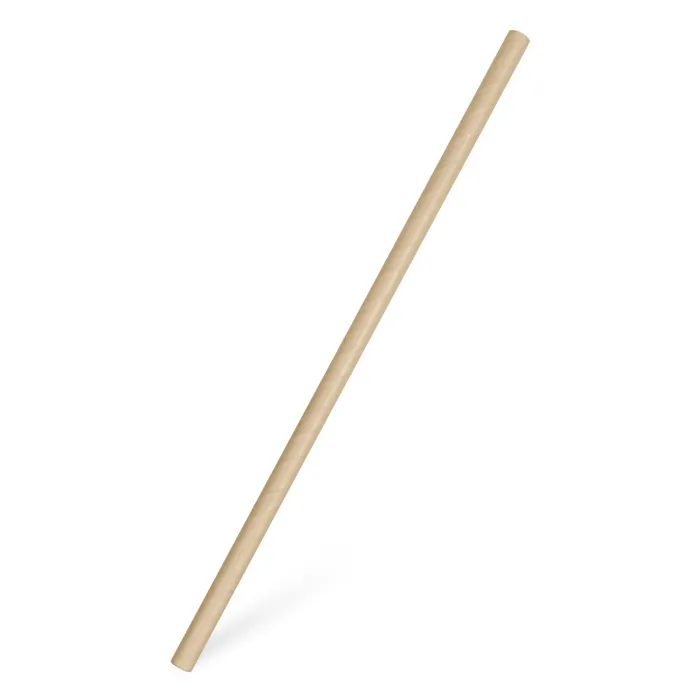 Hauptproduktbild Slámka papírová JUMBO natural 25 cm, průměr 8 mm [100 ks]
