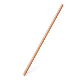 Papier-Flaschentrinkhalm kraft `JUMBO` durchmesser 8mm x 28cm [100 St.]