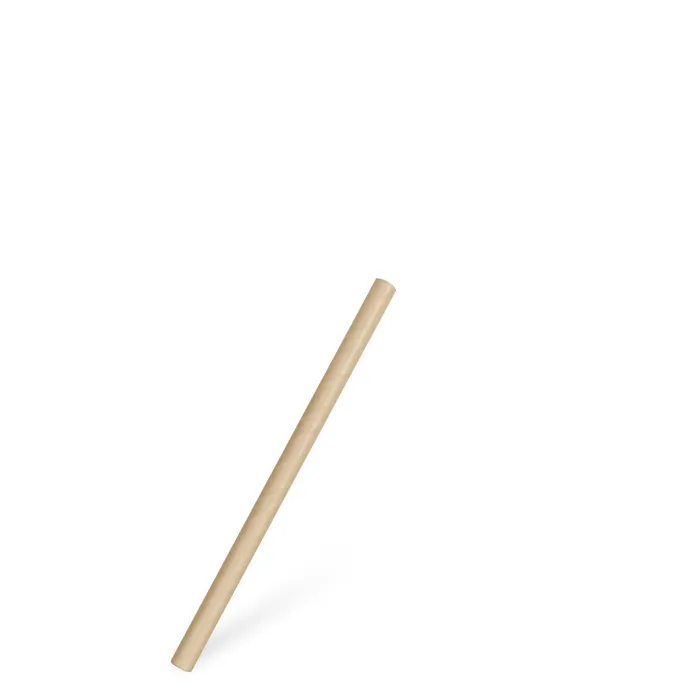 Hauptproduktbild Slámka papírová kraft `JUMBO` O8mm x 15cm [100 ks]