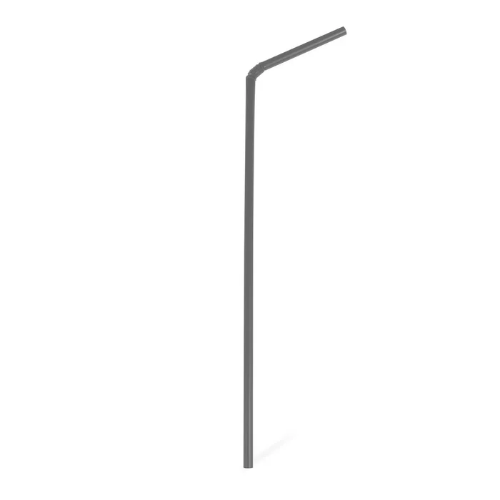 Hauptproduktbild Slámky flexibilní černé (PLA) -BIO- 24 cm, průměr 5 mm [250 ks]