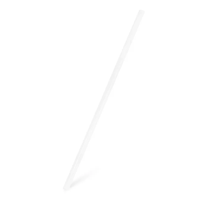 Hauptproduktbild Slámky JUMBO bílá (PLA) -BIO- 25 cm, průměr 8 mm [150 ks]