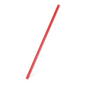 JUMBO Strohhalme 8x255mm rot (wiederverwendbar) [150 Stück]