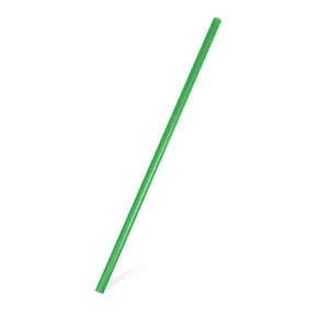 JUMBO-Strohhalme grün 25 cm, Durchmesser 8 mm [150 Stück] (wiederverwendbar)