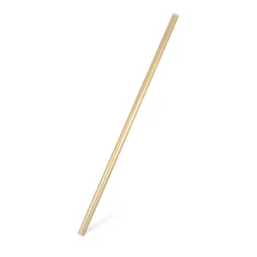 Trinkhalme JUMBO gold 25 cm, Durchmesser 8 mm [150 Stück]
