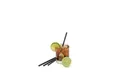 Weiteres Produktbild Cocktail-Strohhalme JUMBO Kunststoff schwarz 15 cm, Durchmesser 8 mm [250 Stück] (wiederverwendbar)