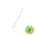 Papiertrinkhalm weiß `JUMBO` durchmesser 8mm x 15cm [100 St.]