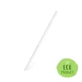 Papiertrinkhalm weiß durchmesser 6mm x 20cm [25 St.]