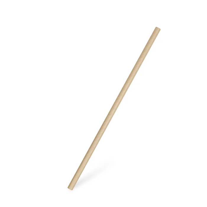 Hauptproduktbild Slámky papírové rovné, Kraft 20 cm, průměr 6 mm BIO [100 ks]