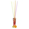 Weiteres Produktbild Plastikstrohhalme gerade XXL Neon 100 cm, Durchmesser 6,5 mm [100 Stück] (wiederverwendbar)