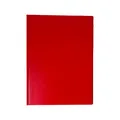 Stil A4 mit mehreren Taschen. Klassisches Rot