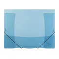 Stil mit gummierten transparenten Linien blau