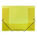 Stil mit gummierten transparenten Linien gelb