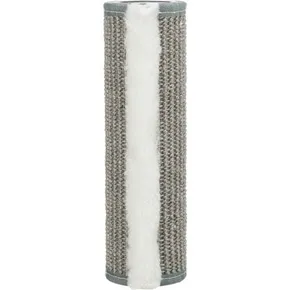 Säule mit Sisalteppich, 9 x 28 cm, grau