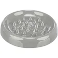 Slow Feed, Keramiknapf für langsames Füttern, 0,25 l/o 18 cm, blau, grau