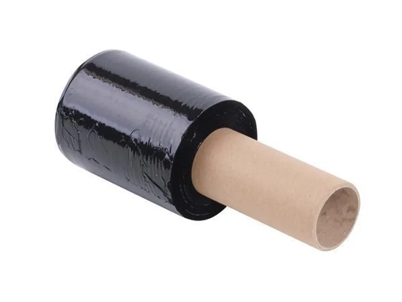 Hauptproduktbild Smršťovací fólie, černá, s rukojetí, 0,1m x 153m