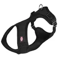 Softgeschirr, weich, gepolstert, schwarz XS-S: Brustumfang: 30-45cm/15mm