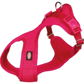 Weiches Geschirr, weich, gepolstert, Fuchsia S-M: Brustumfang: 35–60 cm/20 mm