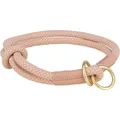 Weiteres Produktbild Rundes, halb einziehbares Soft Rope-Halsband, rosa/hellrosa L-XL: 55 cm/ 10 mm