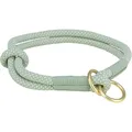 Weiteres Produktbild Runder, halbversenkbarer Soft Rope-Halsband, Salbei/Mint L-XL: 55 cm/ 10 mm