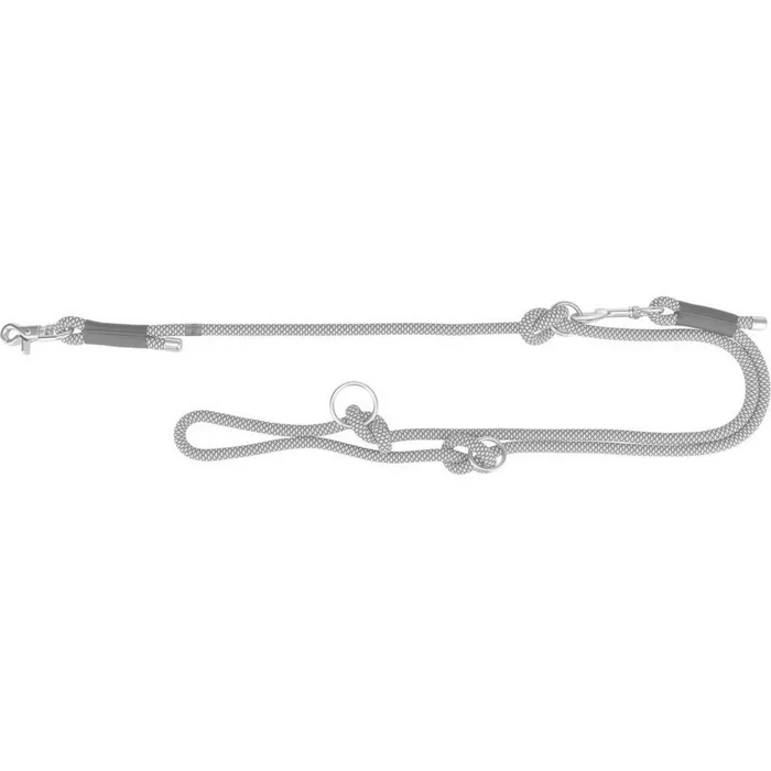 Hauptproduktbild Soft Rope prodlužovací kulaté tkané vodítko, červená/krémováXS-S: 2,00 m/ 6 mm NOVÝ