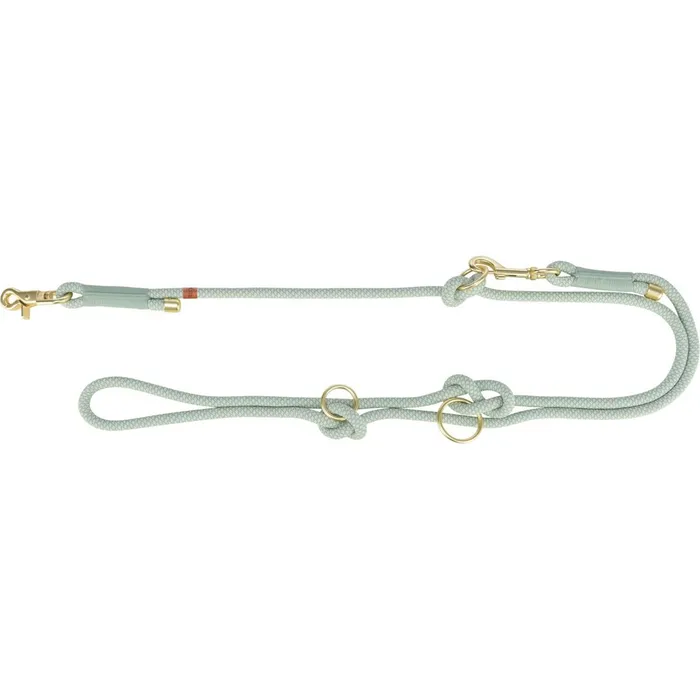 Hauptproduktbild Soft Rope prodlužovací kulaté tkané vodítko, S-XL: 2.00 m/ 10 mm, šalvěj/máta