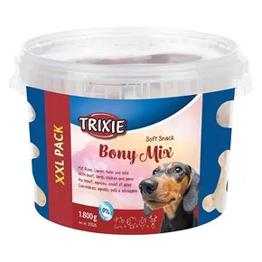 Soft Snack Bony MIX XXL - Rind, Lamm, Huhn, Wild 1800 g
