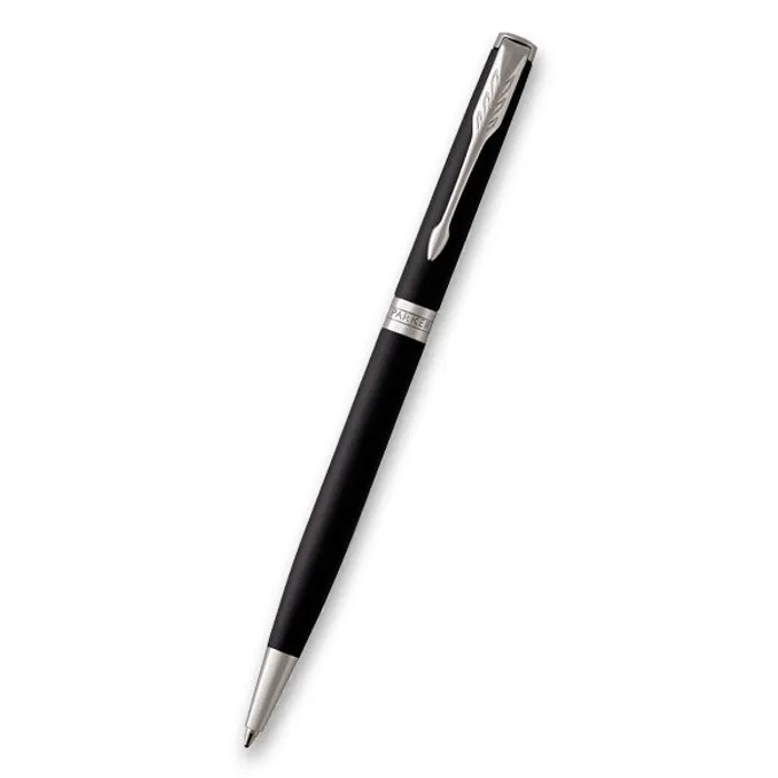 Hauptproduktbild Sonnet Matte Black CT Slim kuličkové pero PARKER