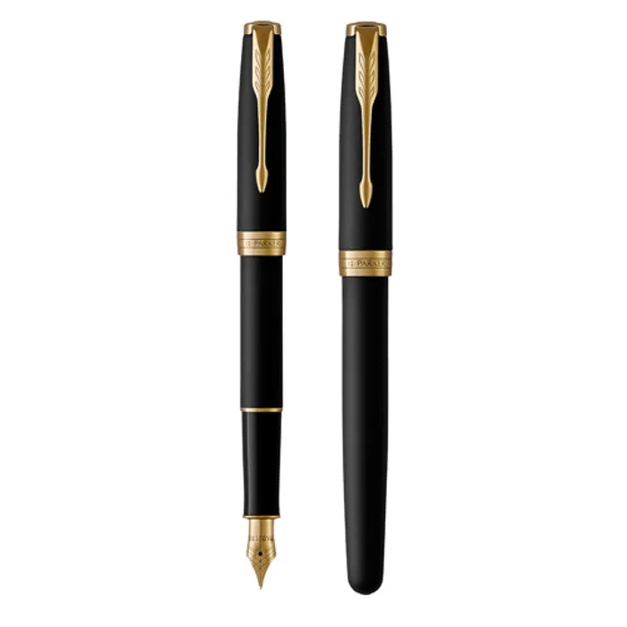 Hauptproduktbild Sonnet Matte Black GT plnící pero -F- PARKER