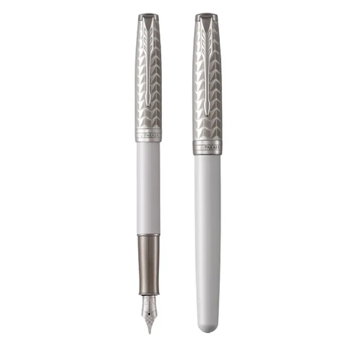 Hauptproduktbild Sonnet Metal & Pearl CT plnící pero -F- 18K PARKER