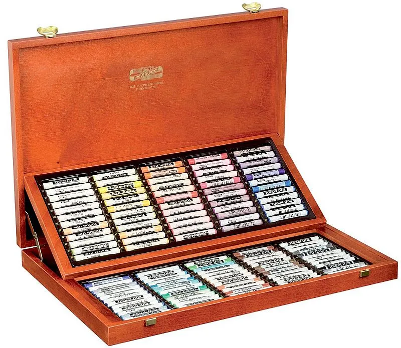 Hauptproduktbild Souprava pastelů prašných uměleckých TOISON D'OR 8539 120ks KOH-I-NOOR