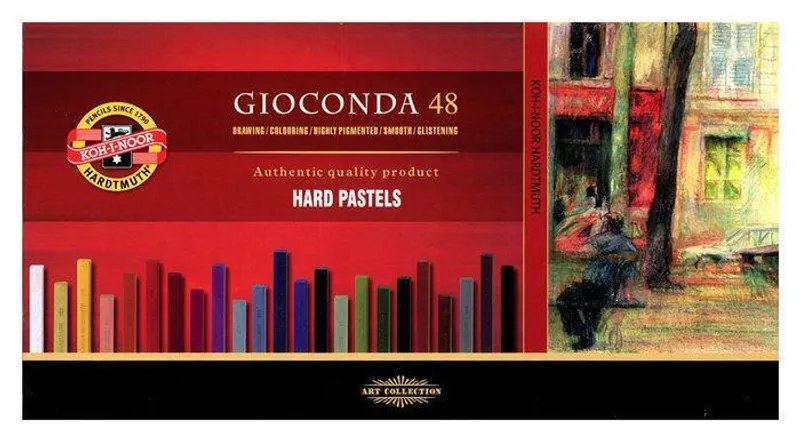 Hauptproduktbild Souprava pastelů tvrdých uměleckých GIOCONDA 8116 48ks KOH-I-NOOR