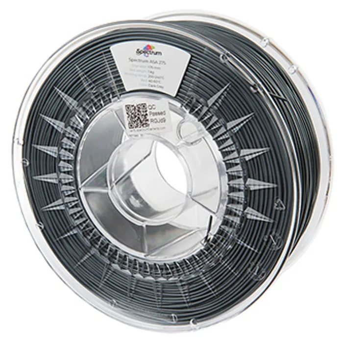Hauptproduktbild Spectrum 3D filament, ASA 275, 1,75mm, 1000g, 80301, dark grey