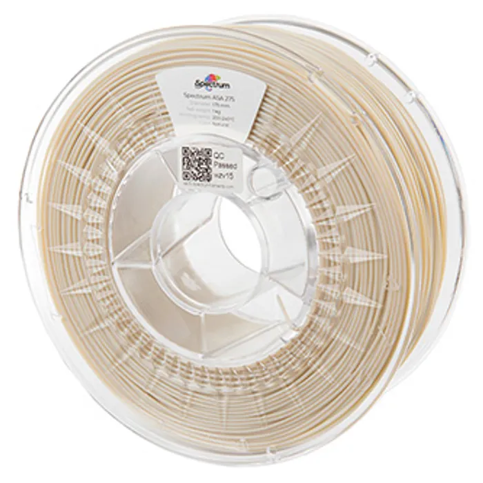 Hauptproduktbild Spectrum 3D filament, ASA 275, 1,75mm, 1000g, 80305, natural