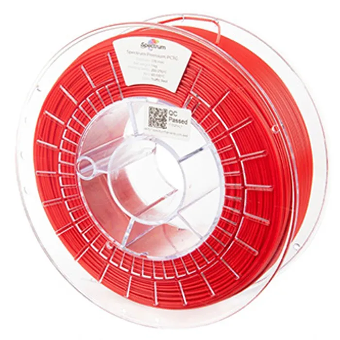 Hauptproduktbild Spectrum 3D filament, Premium PCTG, 1,75mm, 1000g, 80657, traffic red