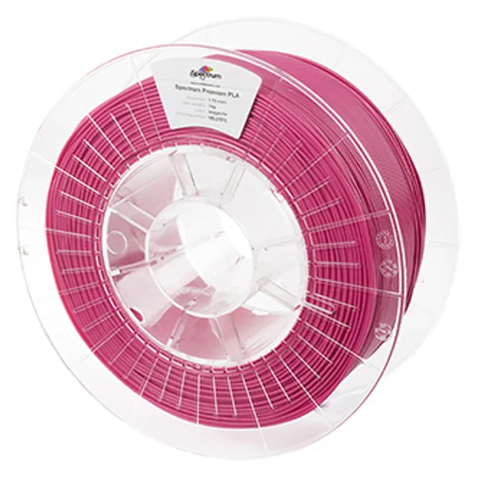 Hauptproduktbild Spectrum 3D filament, Premium PLA, 1,75mm, 1000g, 80009, magenta