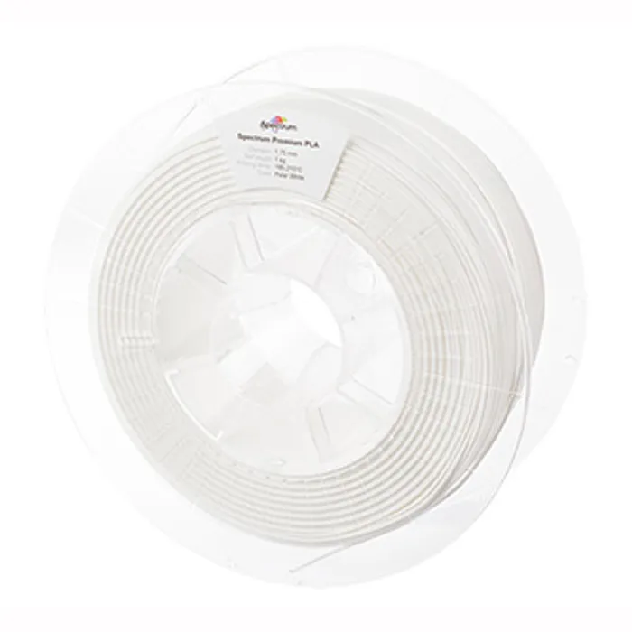 Hauptproduktbild Spectrum 3D filament, Premium PLA, 1,75mm, 1000g, 80012, polar white
